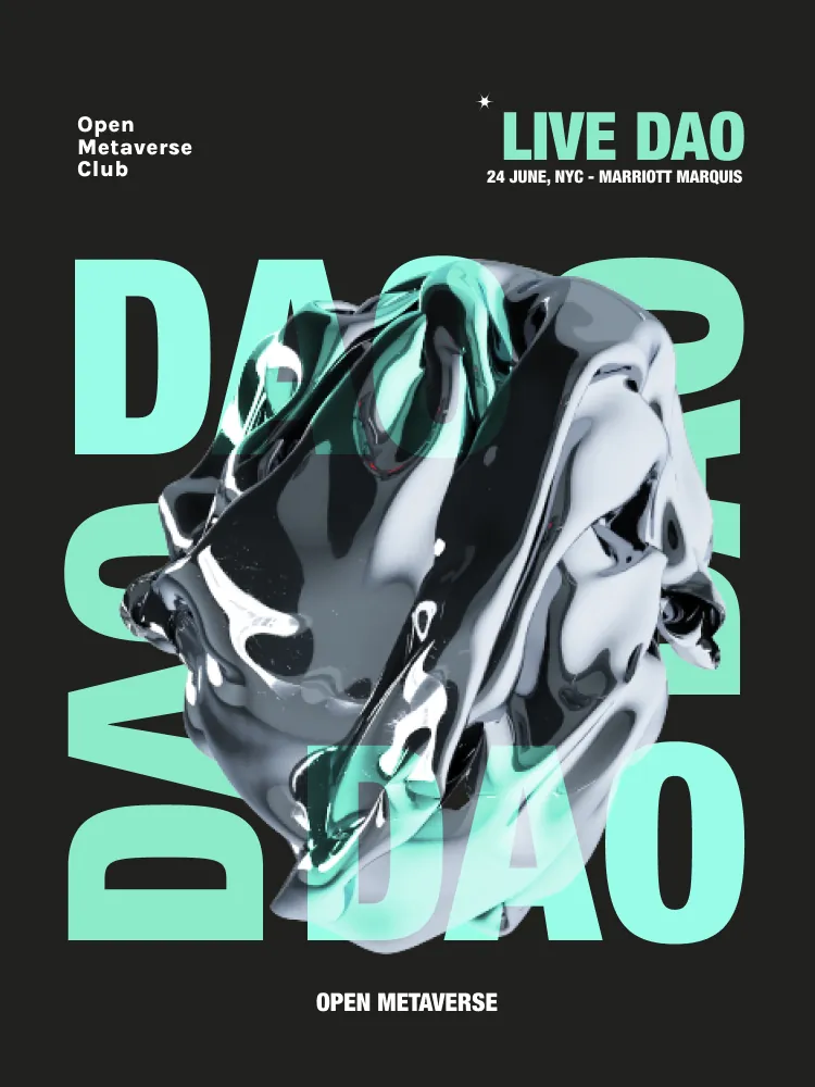 ClubRare Open Metaverse DAO poster
