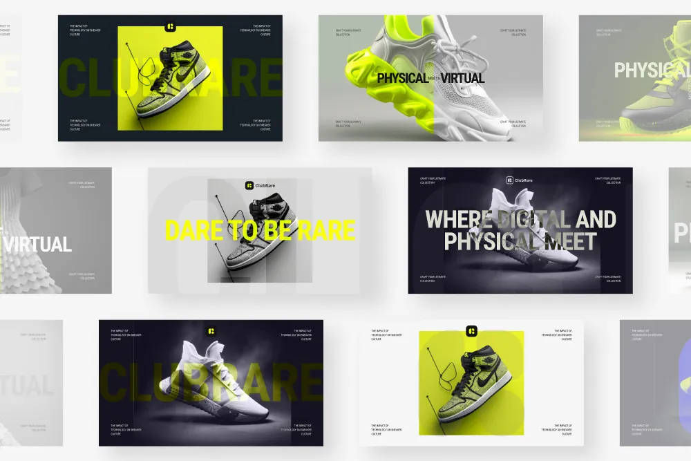 ClubRare social campaign collage